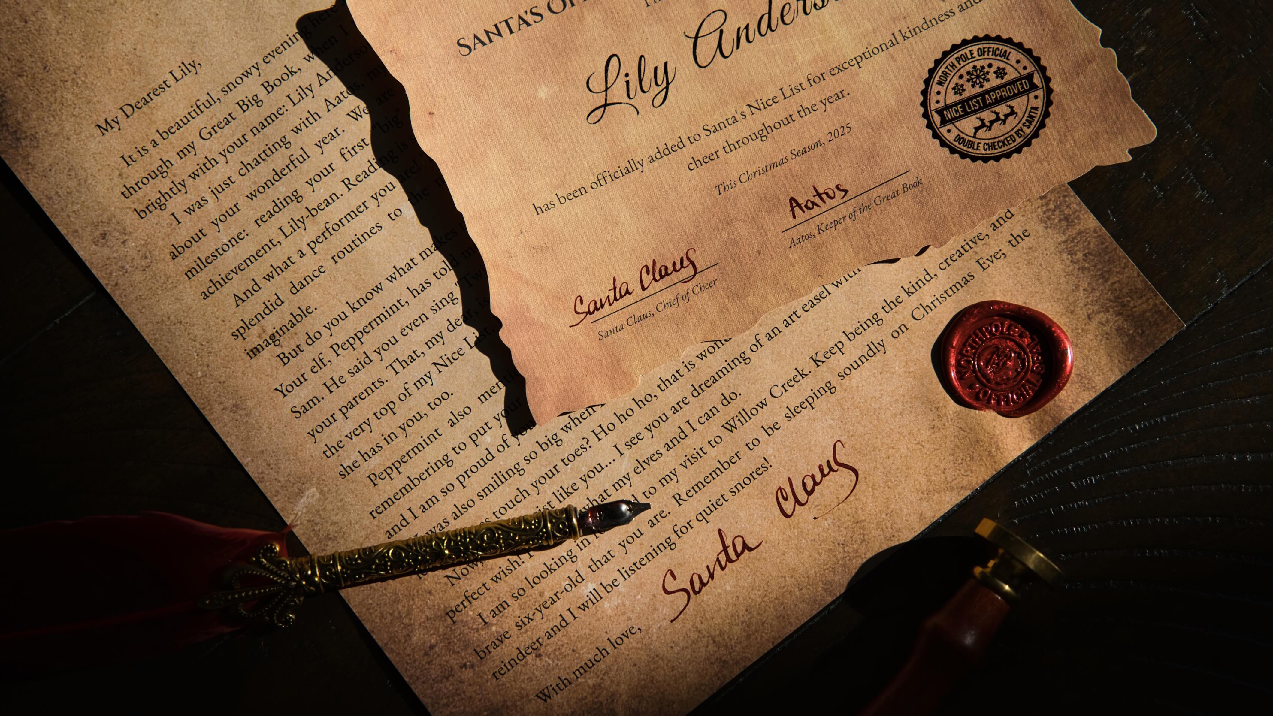 A New Treasure from the Workshop: Introducing The North Pole Heirloom Letter